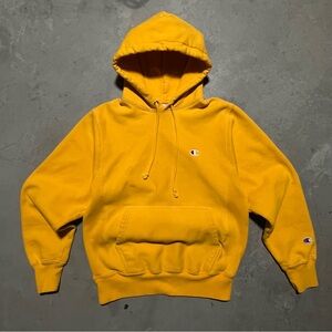 Yellow Champion Hoodie